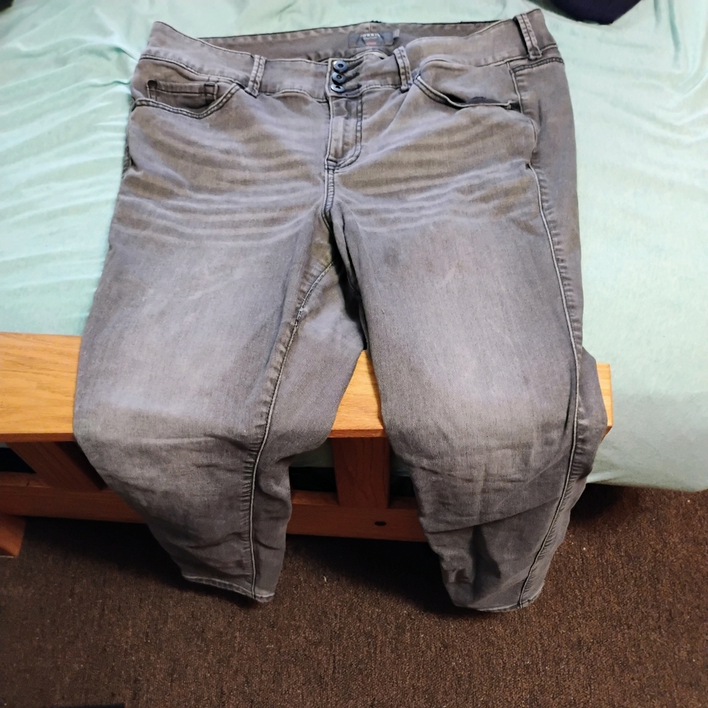 Women's Gray Jeans